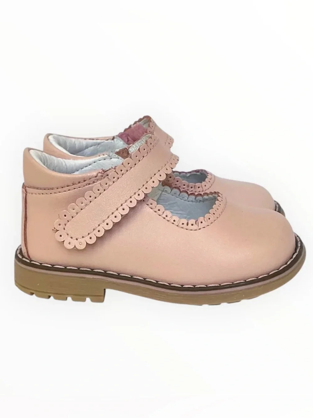 SOFT PINK MARY JANE SHOES - NOMANDINO